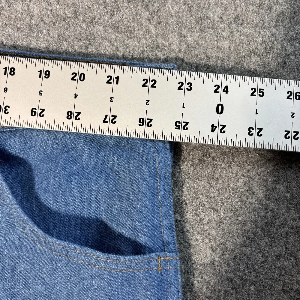 Wrangler Jeans 46x30 (Fits 45X30) Mens Regular Fit Blue Denim Classic Workwear